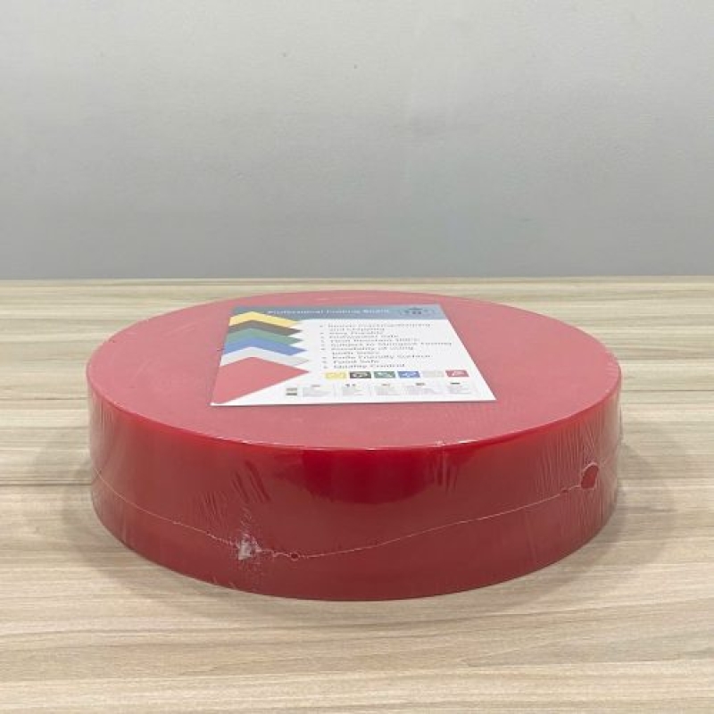  Thớt nhựa tròn đỏ 400100R