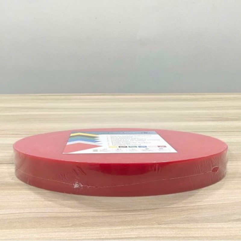 Thớt nhựa tròn đỏ 45050R