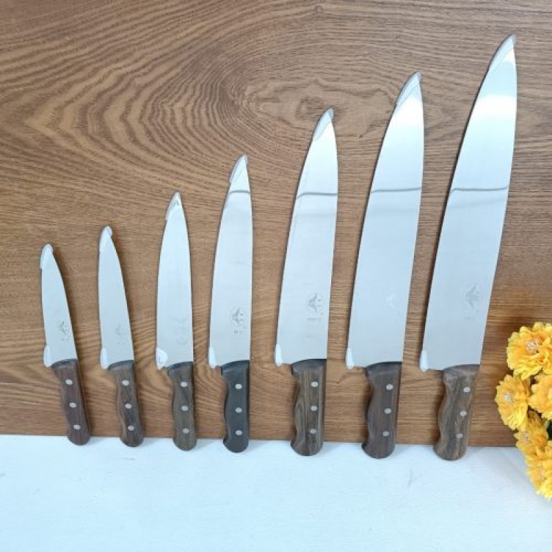Dao bếp cán gỗ 9” FZ23-004 (347*42mm)