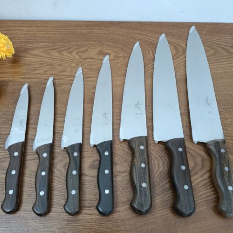Dao bếp cán gỗ 8” FZ23-003 (310*31mm)