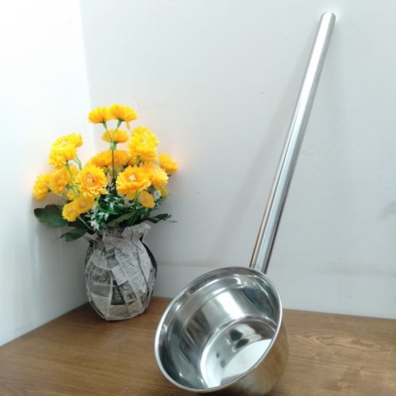 Gáo inox cán dài 124624 (18cm)