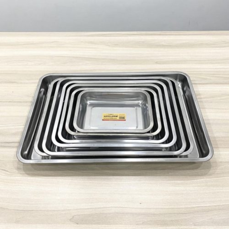 Khay inox chữ nhật RISFP40305