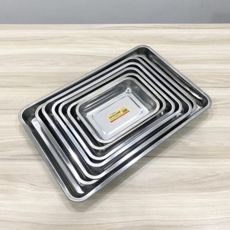 Khay inox chữ nhật RISFP45355