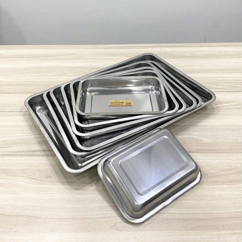 Khay inox chữ nhật RISFP60405