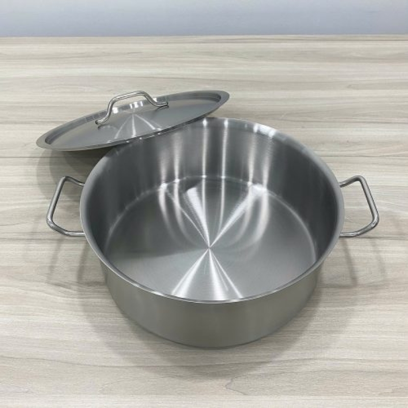 Nồi 2 quai inox ( 2 đáy ) 101147 (360×H140x0.8mm)