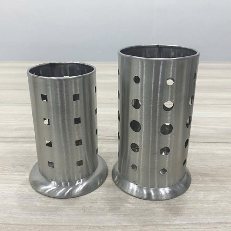 Ống đũa inox tròn lớn có đế 192134