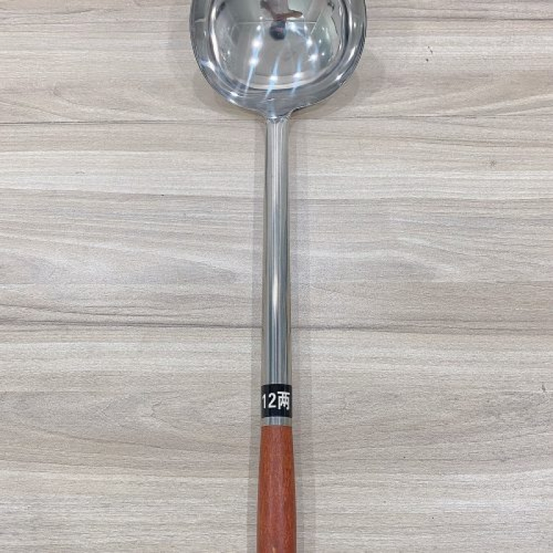 Vá thợ inox cán gỗ #12 186334 (φ15cm – dài 52cm)